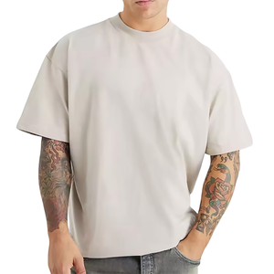 Camisetas de Hombre de Alta Calidad, Estilo Urbano, 100% Algodón, Ajuste Holgado, Transpirable - Product Image 1