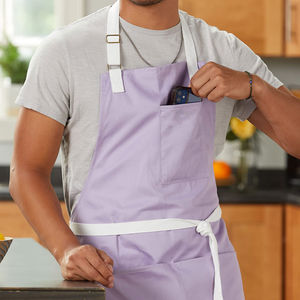 Tabliers de cuisine en coton à faible quantité minimale de commande Tabliers de travail en coton résistant par styles de joueurs Service OEM Tabliers personnalisés - Product Image 6