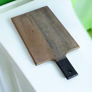 Tablas de cortar de madera de Acacia de diseño lujoso, tabla de cortar, utensilios de cocina, bloques de cortar de verduras para carne y verduras - Product Image 1