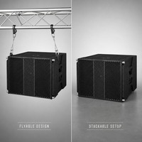 XUNGUAN AM-115 Haut-parleur de scène professionnel passif PA, enceinte en contreplaqué de bouleau avec revêtement en polyuréthane pour spectacles en direct