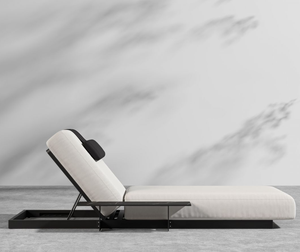 Chaise longue <span class=keywords><strong>de</strong></span> plage <span class=keywords><strong>de</strong></span> luxe pour hôtel, coussin épais, mobilier d'extérieur en aluminium, transat pour <span class=keywords><strong>piscine</strong></span> <span class=keywords><strong>de</strong></span> complexe hôtelier - Product Image 3