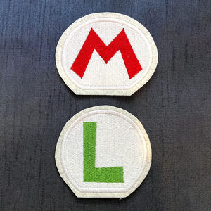 Patch auto-adhésif en gros pour la broderie en sergé, tissu adhésif Merrow, patchs de bordure, patchs brodés pour cupcakes ronpex - Product Image 6