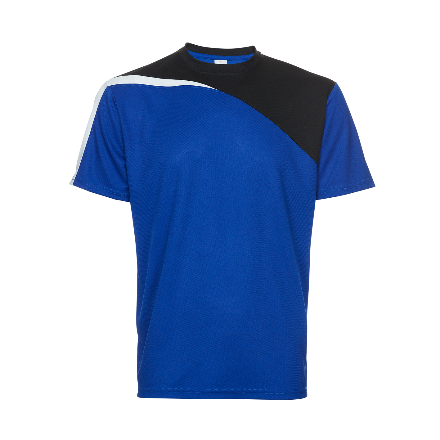 สีรอยัล/สีดำ/สีขาว