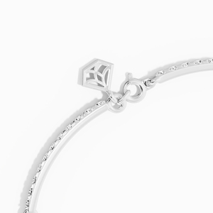 Superventas 1,54 Ct redondo Lab Grown Diamond Pulsera de moda para mujer 14K y 18K Oro Joyería al por mayor - Product Image 4