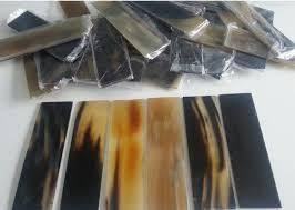 Manche de couteau artisanal, finition lisse, écailles de corne de buffle pour les fabricants de couteaux professionnels et les amateurs, par HAND MADE CRAFT - Product Image 3