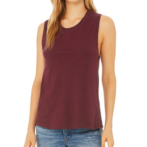 Camiseta transpirable sin mangas de algodón para mujer Bella Canvas - Product Image 1