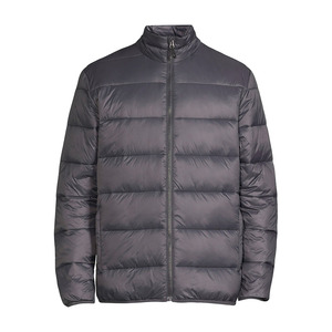 Veste en duvet personnalisée pour hommes, veste d'extérieur coupe-vent grande taille, veste en duvet chaude pour hommes, vente en gros en usine - Product Image 4