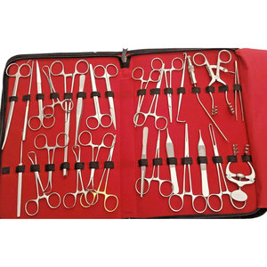 Set of 28 Pcs Professional Plastic Surgery Kit Surgical <b>Instruments</b> - Product Image 1