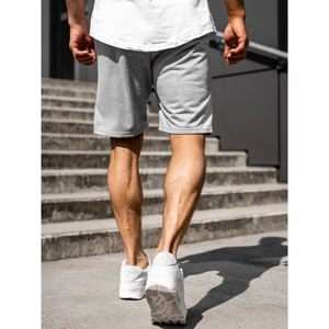 Pantalones cortos de verano ligeros para hombre en tejido transpirable con cintura con cordón ideal para actividades de playa y ropa casual - Product Image 2