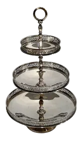 Soporte redondo para repostería de aperitivos de estilo moderno de la más alta calidad, vajilla para el hogar y utensilios de cocina para eventos de boda, soporte para postres y pasteles - Product Image 2