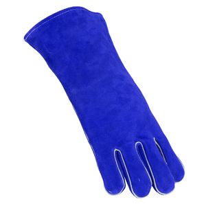 Guantes de seguridad de cuero de doble capa Premium para soldador Industrial protección de manos guantes de trabajo anticorte para trabajo de soldadura - Product Image 4