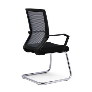 HOM1012-03 Office Chair with Fixed Armrest Mesh and Fabric PP for School Hotel Hospital Bedroom Metal <b>Frame</b> Conference Chair - Product Image 3
