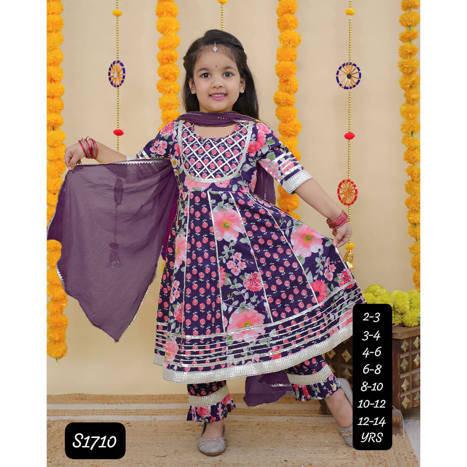 India Girls Dresses Wholesale Ethnic Clothing Kids Traditional