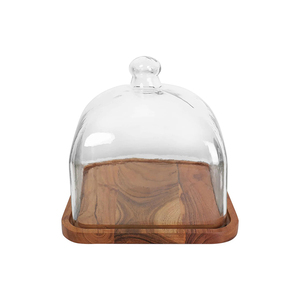 ที่ปิดแก้วแก้วแบบเป่ามือสำหรับตกแต่งบ้าน - Product Image 1