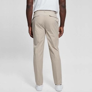 New Designs OEM Manufacturer Slim Fitness Stretch Straight <b>Drawstring</b> Casual <b>Trouser</b> for men's pants <b>trousers</b> - Product Image 3