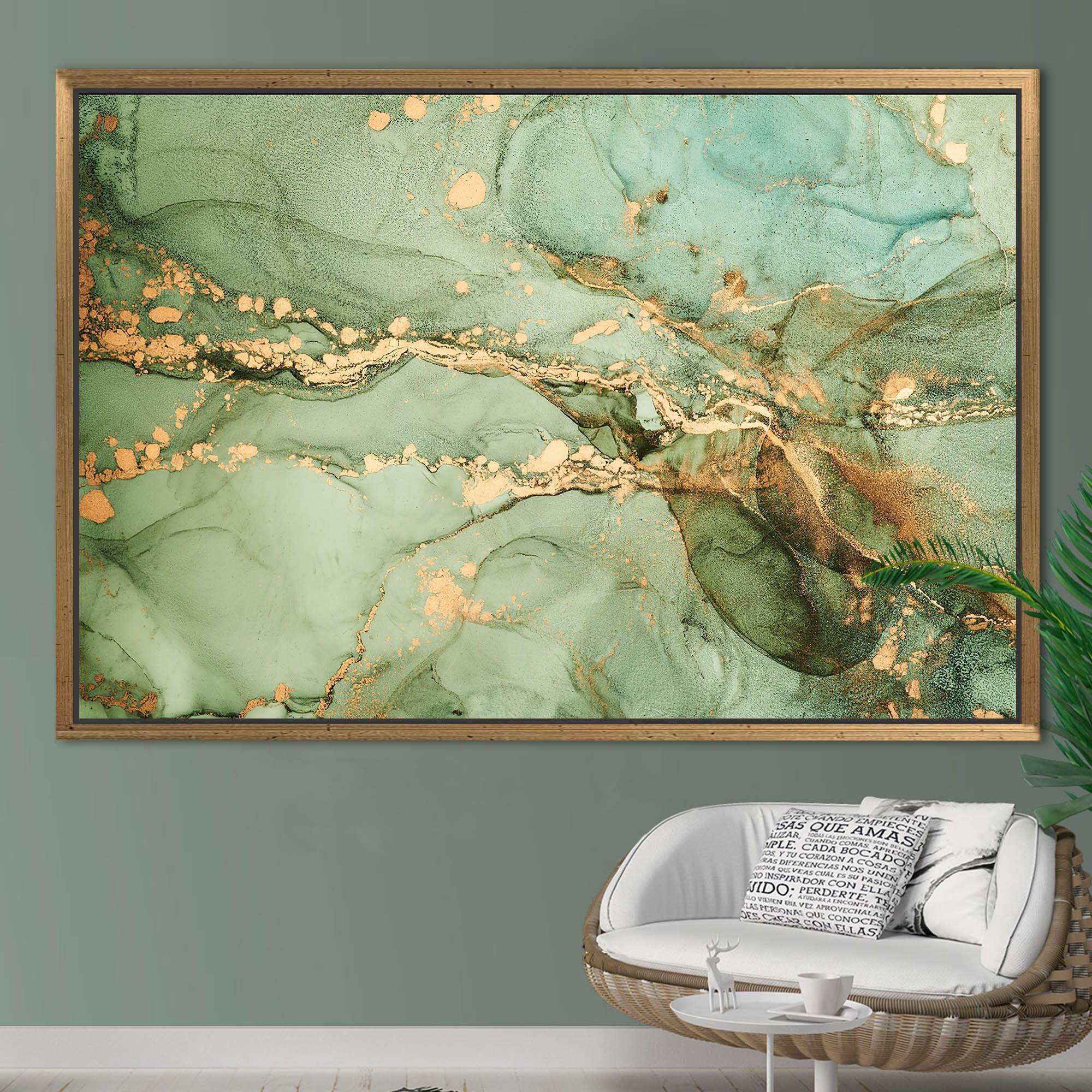 สีเขียว