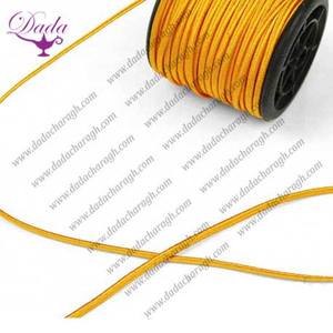 Marigold Russia Braid Mylar Lace Custom Made Fancy Braids Twisted Cord Soutaches <b>Trim</b> for Jewelry and Garment Use - Product Image 1