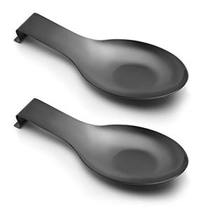 Repose-cuillère en acier inoxydable de qualité supérieure pour comptoir, plaque de cuisson ou station café – Accessoire de cuisine, support à ustensiles - Product Image 1