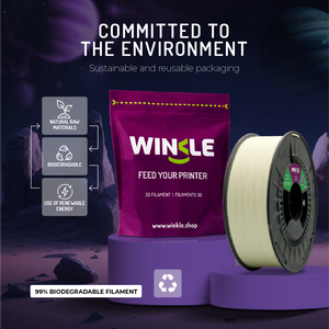 Filamento Luminoso WINKLE PLA HD, Fosforescente, 1.75mm, 1kg, para Impresora 3D FDM, Brilla en la Oscuridad, Fácil de Imprimir, Calidad Europea, Hecho en España - Product Image 6