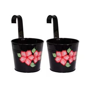 Macetas galvanizadas de calidad Superior, nuevo diseño atractivo, decoración para el hogar y el jardín, contenedor de plantas y maceta para uso en el jardín - Product Image 6