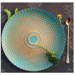 Vente en gros de plaque de chargeur pour la maison, l'hôtel, le mariage, un design attrayant décoratif sous la plaque écologique Offre Spéciale - Product Image 1