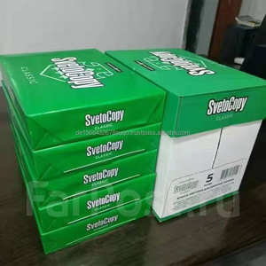 Papel DE COPIA DE OFICINA Svetocopy A4 80gsm ligero 100% pulpa de madera virgen ISO 9000 cartón certificado embalado - Product Image 6