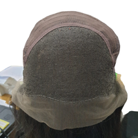 Perruque Lace Frontale 13x4 Cheveux Raides Naturels 100% Cheveux Humains Remy Indonésiens pour Lace Marron Clair 18 Pouces