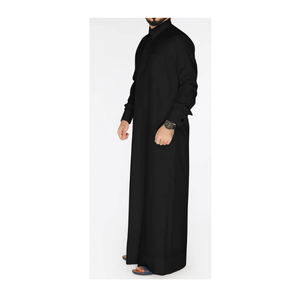Moderno estilo de Kuwait árabe saudí hombres Thobes Jubbah fabricante de alta calidad ropa islámica hombres Thobe - Product Image 2
