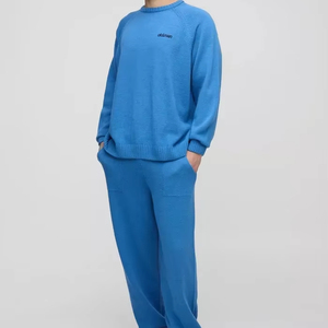 Chándales de punto de gran tamaño para hombre personalizados a la moda, ropa informal transpirable de calidad superior, chándales para hombre - Product Image 1