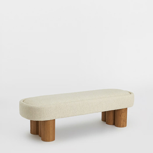 Nouveaux modèles de bancs de luxe combinaison de meubles en bois de teck naturel et de coussin meilleure qualité-Sagita - Product Image 6