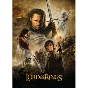 Lord of the Rings 3D <b>Poster</b> the Return of the King Paper Wall Art - Product Image 1