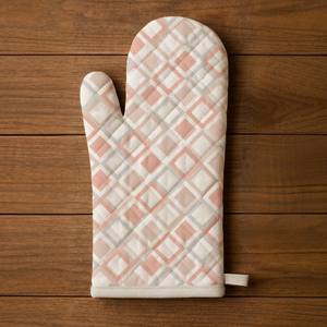 Kitchen Essentials Cotton Oven Mitt <b>Thick</b> <b>Quilted</b> Fabric for Extra Grip & Heat Protection Ideal for Baking Lovers - Product Image 1