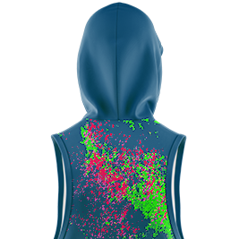 Sweat-shirt sans manches pour homme 100% coton, logo personnalisé, uni, vêtements de sport pour la salle de sport, vêtements de sport d'hiver, poche brodée en relief - Product Image 5