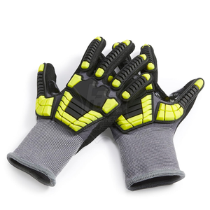 Chống sốc an toàn cơ khí găng tay mạnh mẽ xây dựng tác động găng tay mỏ dầu làm việc găng tay nitrileen420 - Product Image 2