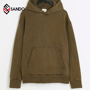 Sudaderas con capucha de alta calidad para hombre, sudaderas personalizadas en 3D para estampado de hojaldre, Jersey de algodón ligero, sudadera elástica Doble - Product Image 4