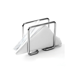 Stylish Tableware Napkin <b>Stand</b> Metal Napkin Holder Silver Color Tissue <b>Stand</b> for Home & Office <b>Desktop</b> Organizer - Product Image 5