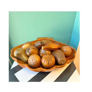 Bol à fruits en bois à vendre dernier bol à pâte en bois hautement poli meilleure qualité hôtels de taille personnalisée bol à fruits en bois - Product Image 1