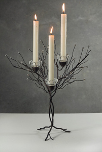 Bougeoir en cristal, décoration de la maison, autre support de bougie brillant, pour l'intérieur et l'extérieur - Product Image 3