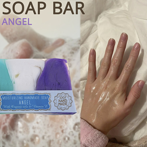 Savon en barre <span class=keywords><strong>Angel</strong></span> Noir Edition 80g, parfum exclusif, savon artisanal pour le <span class=keywords><strong>bain</strong></span>, soin premium de la peau, nettoyant pour le corps et le visage, OEM ODM - Product Image 3