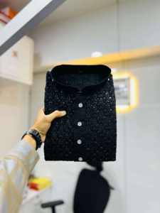 Ensemble Kurta Pyjama pour Hommes de Haute Qualité avec Broderie et Tissu Unique pour un Look Moderne Liste de Prix de Vente en Gros Disponible - Product Image 2