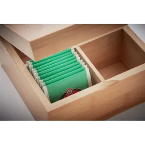 Campo Tea's Sustainable <b>Bamboo</b> Food Storage and <b>Container</b> Box Merchandising - Product Image 1