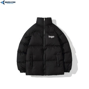 Insulated Eco-Friendly Waterproof Windproof Puffer Jacket Stand Anti-UV Protection Lightweight Warm 100% Polyester Streetwear - Product Image 1