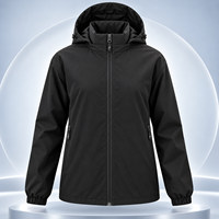 Blouson rembourré personnalisé avec logo pour hommes et femmes, style streetwear, capuche amovible, imperméable, coupe-vent, chaud, pour le travail en extérieur en hiver