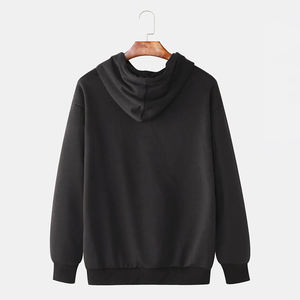 Personalizado de los hombres 100% de algodón mezclado peso pesado 350GSM sudaderas con capucha Transferencia de Calor impresión Logo diseño frontal OEM ODM personalizado - Product Image 4