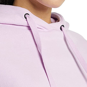 Ville Sports Custom Logo High Quality 100% Cotton Fleece Women Crop <b>Top</b> Hoodies Plain Hoodie for Women - Product Image 6