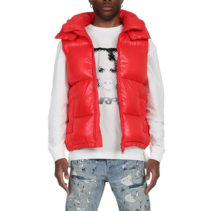 Nuevo estilo, recién llegado, cortavientos para exteriores de invierno, chaleco acolchado transpirable, chaquetas sin mangas con capucha informales a prueba de viento - Product Image 1