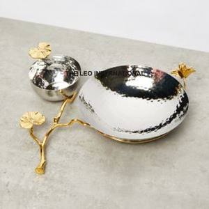 Premium Serving Bowls Condiment Pots Serving <b>Sauces</b> Dry Fruit Chip & Dip Party Table top Centerpiece - Product Image 2