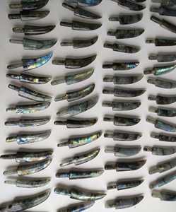 Daga tallada de labradorita Natural de forma libre, cristales curativos espirituales de fuego múltiple, piedra preciosa azul con forma elegante, certificado GIA - Product Image 2