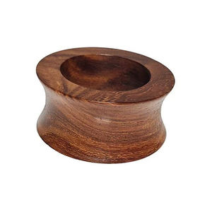 Servilletero marrón liso barato de fabricante indio hecho a mano de resina de madera de acacia para el hogar y la cocina - Product Image 2