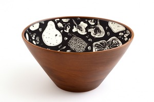 ชามเสิร์ฟทำจากไม้มะม่วงที่ทำขึ้นอย่างงดงามสติกเกอร์หรูหราออกแบบมาเพื่อเป็นแรงบันดาลใจในการตกแต่งให้กับทุกมุมบ้านของคุณสำหรับปาร์ตี้ - Product Image 5